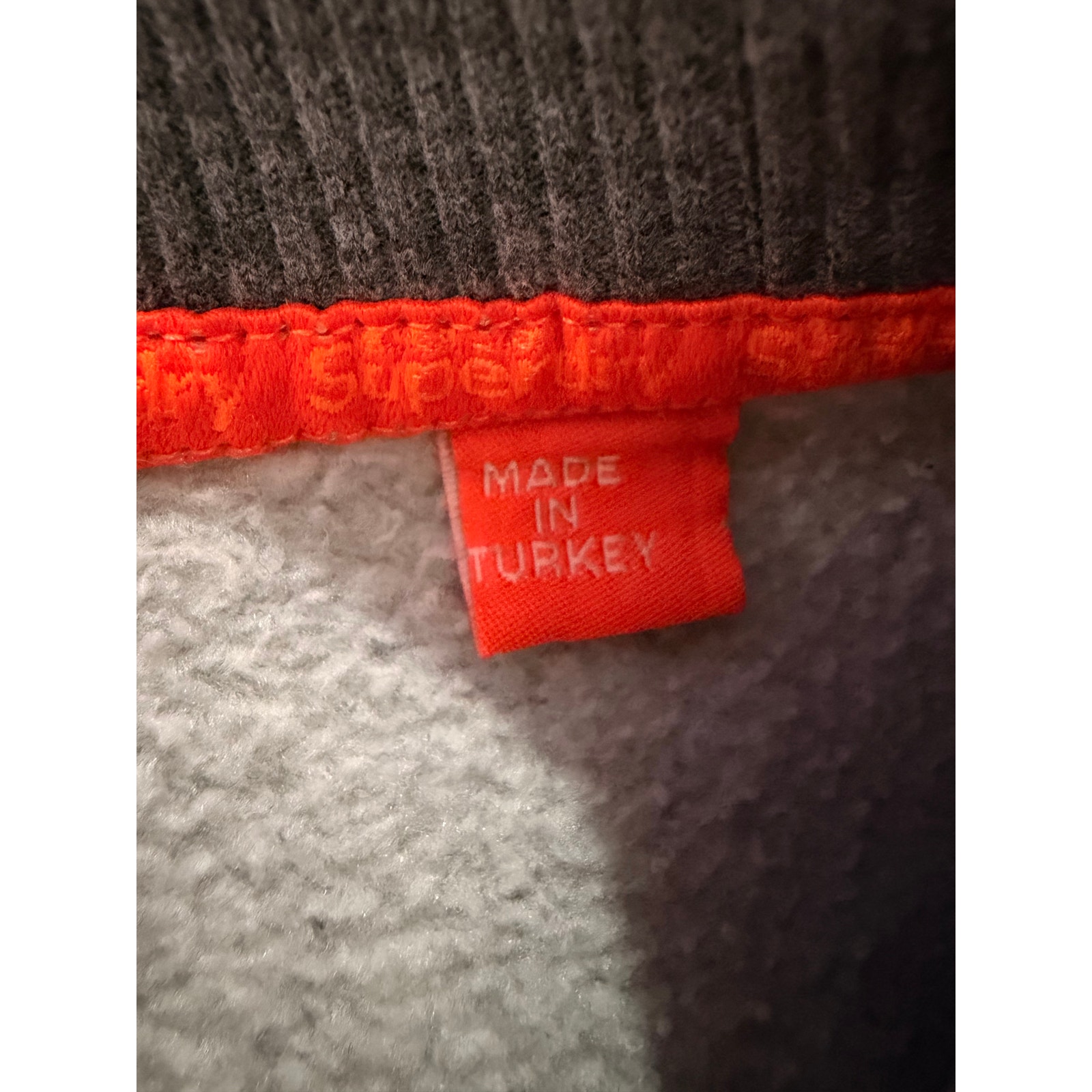 Superdry Gray/Orange Sweatshirt - Men's Medium - Excellent — image 8 of 8